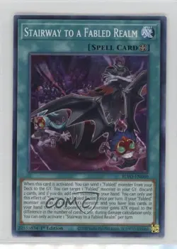 Stairway to a Fabled Realm 1st Ed. YuGiOh Blzing Vortex #BLVO-EN060 - Image 1
