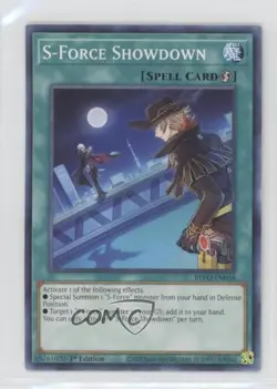 S-Force Showdown 1st Ed. YuGiOh Blazing Vortex #BLVO-EN058 - Image 1