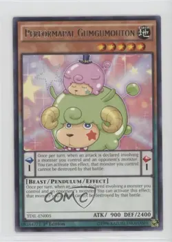 Performapal Gumgumouton 1st Ed. YuGiOh The Dark Illusion #TDIL-EN005 - Image 1