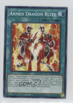 Armed Dragon Blitz 1st Ed. YuGiOh Blazing Vortex #BLVO-EN052 - Image 1
