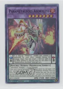 Parametalfoes Azortless 1st Ed. YuGiOh Blazing Vortex #BLVO-EN039 - Image 1