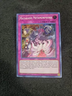 1X NM Mayakashi Metamorphosis - HISU-EN039 - Super Rare 1st Edition yugioh TCG - Image 1