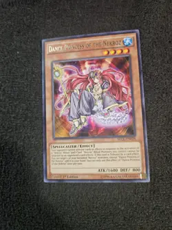 Yugioh Dance Princess of the Nekroz SECE-EN028 Rare 1st Edition LP - Image 1
