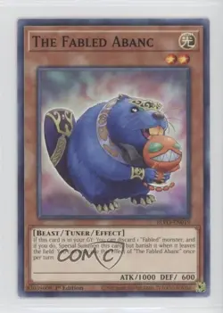 The Fabled Abanc 1st Ed. YuGiOh Blazing Vortex #BLVO-EN019 - Image 1