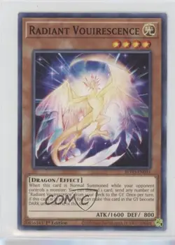 Radiant Vouirescence 1st Ed. YuGiOh Blazing Vortex #BLVO-EN031 - Image 1