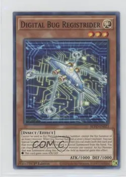 Digital Bug Registrider 1st Ed. YuGiOh Blazing Vortex #BLVO-EN023 - Image 1
