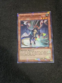 Yugioh Exploder Dragon BP03-EN028 1st Edition Shatterfoil - Image 1