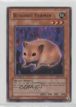 Bubonic Vermin 1st Ed. YuGiOh Pharaoh's Servant #PSV-057 2002 - Image 1