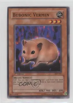 Bubonic Vermin 1st Ed. YuGiOh Pharaoh's Servant #PSV-057 2002 - Image 1