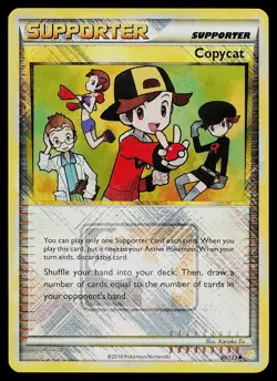 Pokemon Card - Copycat League Promo HeartGold SoulSilver 90/123 Reverse Holo - Image 1