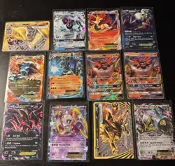 Pokemon Card Lot of 12 Promo/ V / EX / Break/GX Ultra Rare All Era - Image 1
