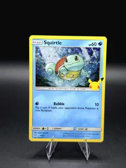 Squirtle 17/25 NM Holo McDonald's Pokemon 25th Anniversary Celebrations Card - Image 1