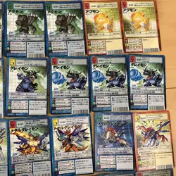 Digimon Card Old Agumon War Greymon Set Of 40 Japan - Image 3
