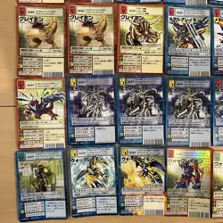 Digimon Card Old Agumon War Greymon Set Of 40 Japan - Image 4