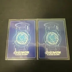 Digimon Card Metal Garrurumon War Greymon Set Japan - Image 2