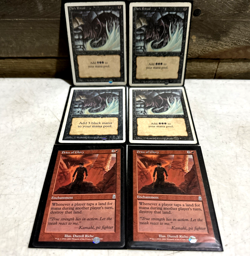 1994 MTG 4x Dark Ritual Revised Magic the Gathering + Odyssey Price Of Glory 2x - Image 1