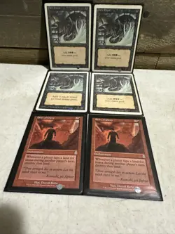 1994 MTG 4x Dark Ritual Revised Magic the Gathering + Odyssey Price Of Glory 2x - Image 3