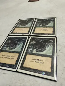 1994 MTG 4x Dark Ritual Revised Magic the Gathering + Odyssey Price Of Glory 2x - Image 4