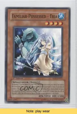 Familiar-Possessed - Eria 1st Ed. YuGiOh Elemental Energy #EEN-EN027 READ 1a1 - Image 1