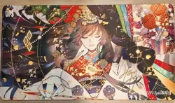 Autographed Mtg Hatori Kyoka Playmat Lunlun - Image 1