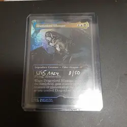 Mtg Dragonlord Silumgar Promo Ap Foil Artist Proof - Image 1