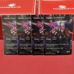 Mtg Death'S Shadow Ff English Version Promo Foil Set Of Four - Image 1