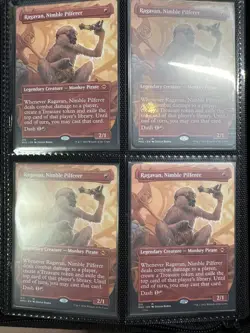 Mtg Ragavan, Nimble Pilferer Borderless 4 Pieces - Image 1