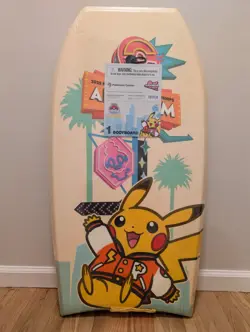 2025 Pokemon World Championships Pikachu Bodyboard Boogie Board Anaheim Worlds - Image 1