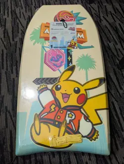 2025 Pokemon World Championships Pikachu Bodyboard Boogie Board Anaheim Worlds - Image 1