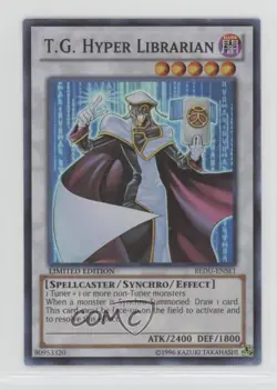 TG Hyper Librarian YuGiOh Return of the Duelist Limited Edition Promo 1z8 - Image 1