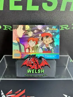 Topps Pokemon TV Animation Series 3 Orange Islands #OR18 Blue Logo Rainbow Foil - Image 1