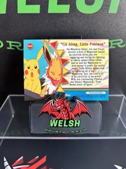 Topps Pokemon TV Animation Series 3 Orange Islands #OR18 Blue Logo Rainbow Foil - Image 2