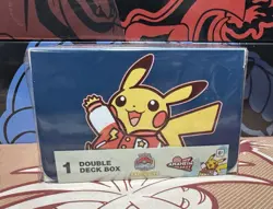 Pokemon TCG: World Championship Anaheim 2025 Double Deck Box Pikachu Exclusive - Image 1