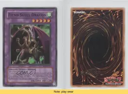 Fiend Skull Dragon YuGiOh Tournament Pack 6 #TP6-EN013 2005 READ 0a1 - Image 3