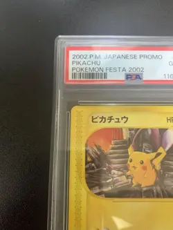 Pokemon Card Pikachu 2002 Japanese Promo 038/P PSA 10 Gem Mint Rare - Image 3