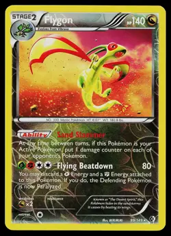Pokemon Card - Flygon Boundaries Crossed 99/149 Reverse Holo - Image 1