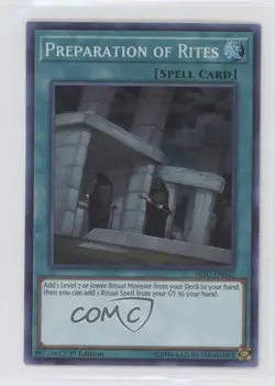 Preparation of Rites 1st Ed. YuGiOh Hidden Summoners #HISU-EN042 - Image 1