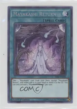 Mayakashi Return 1st Ed. YuGiOh Hidden Summoners #HISU-EN038 - Image 1