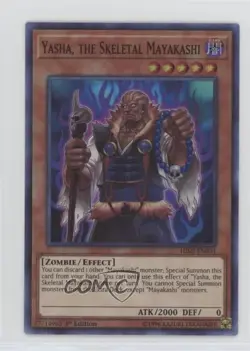 Yasha the Skeletal Mayakashi 1st Ed. YuGiOh Hidden Summoners #HISU-EN031 - Image 1