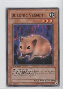 Bubonic Vermin 1st Ed. YuGiOh Pharaoh's Servant #PSV-057 2002 READ - Image 1