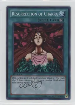 Resurrection of Chakra 1st Ed. YuGiOh Number Hunters #NUMH-EN053 - Image 1