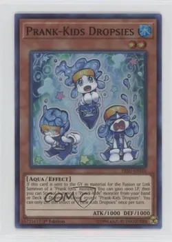 Prank-Kids Dropsies 1st Ed. YuGiOh Hidden Summoners #HISU-EN016 - Image 1