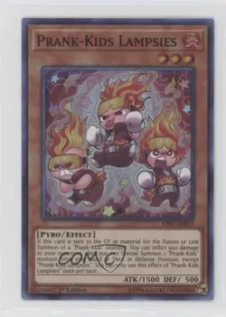 Prank-Kids Lampsies 1st Ed. YuGiOh Hidden Summoners #HISU-EN015 - Image 1
