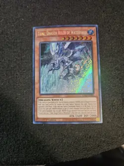 Yugioh Tidal, Dragon Ruler of Waterfalls RA03-EN009 Secret Rare 1st - NM - Image 1