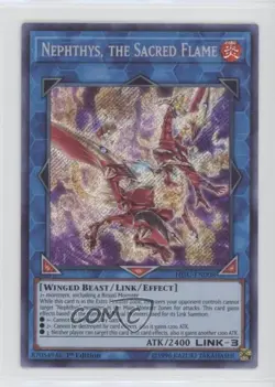 Nephthys the Sacred Flame 1st Ed. YuGiOh Hidden Summoners #HISU-EN008 - Image 1