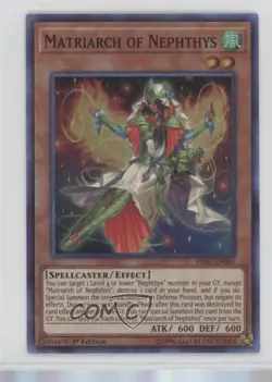 Matriarch of Nephthys 1st Ed. YuGiOh Hidden Summoners #HISU-EN001 - Image 1