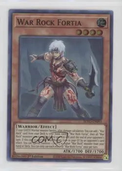 War Rock Fortia 1st Ed. YuGiOh Blazing Vortex #BLVO-EN093 - Image 1