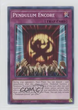 Pendulum Encore 1st Ed. YuGiOh Blazing Vortex #BLVO-EN091 - Image 1
