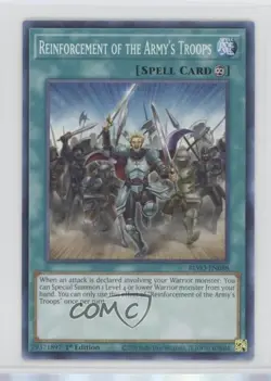 Reinforcement of the Army's Troops 1st Ed. YuGiOh Blazing Vortex #BLVO-EN088 - Image 1