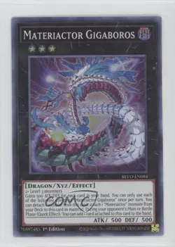 Materiactor Gigaboros 1st Ed. YuGiOh Blazing Vortex #BLVO-EN084 - Image 1